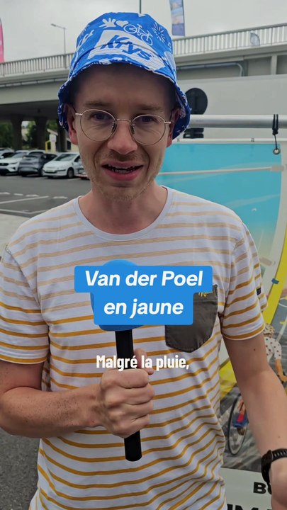 Van der Poel s'empare du maillot jaune