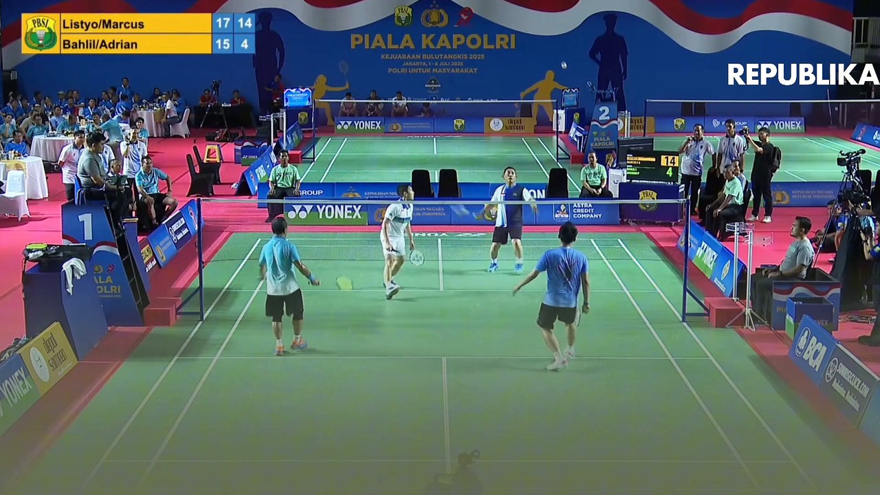 Momen Kapolri Smash Menteri ESDM Bahlil