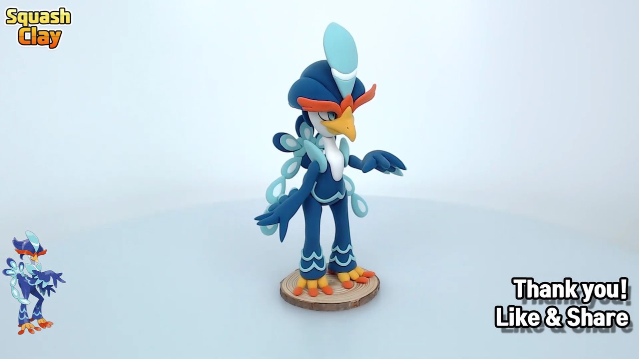 Pokémon Quaquaval Clay Art Pokémon Scarlet & Violet
