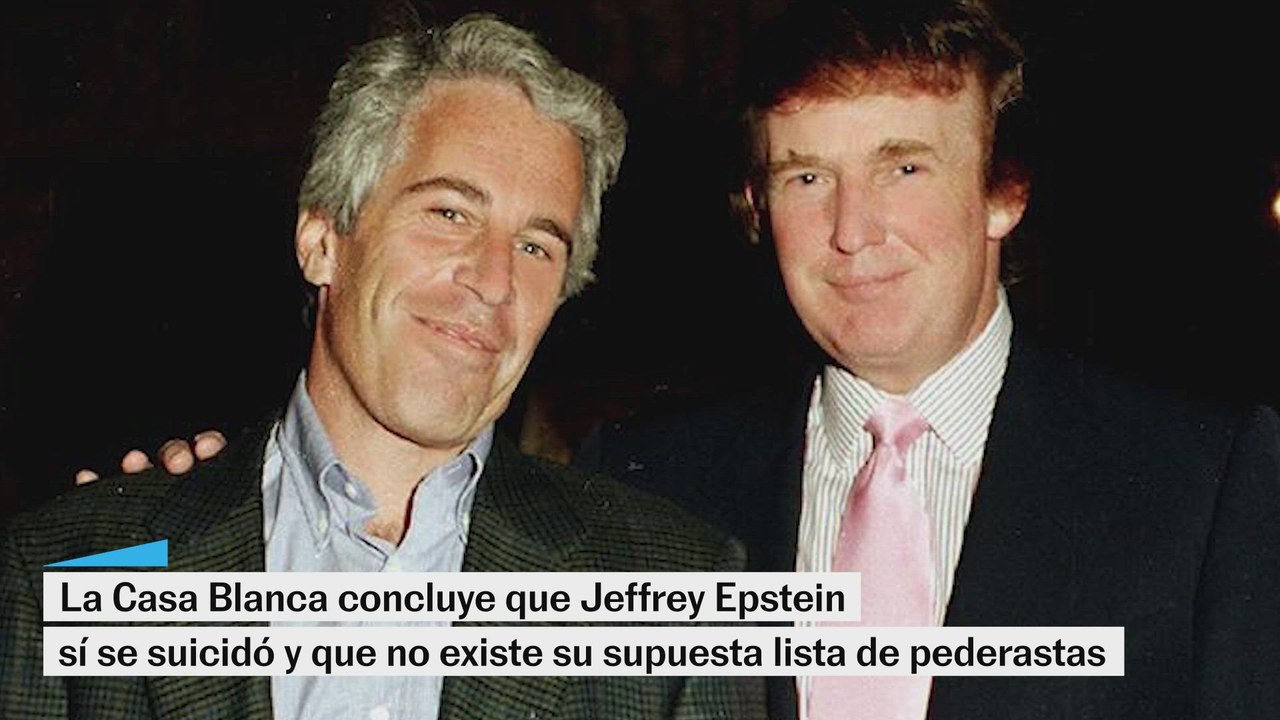 La Casa Blanca reniega del bulo sobre la 'lista Epstein'