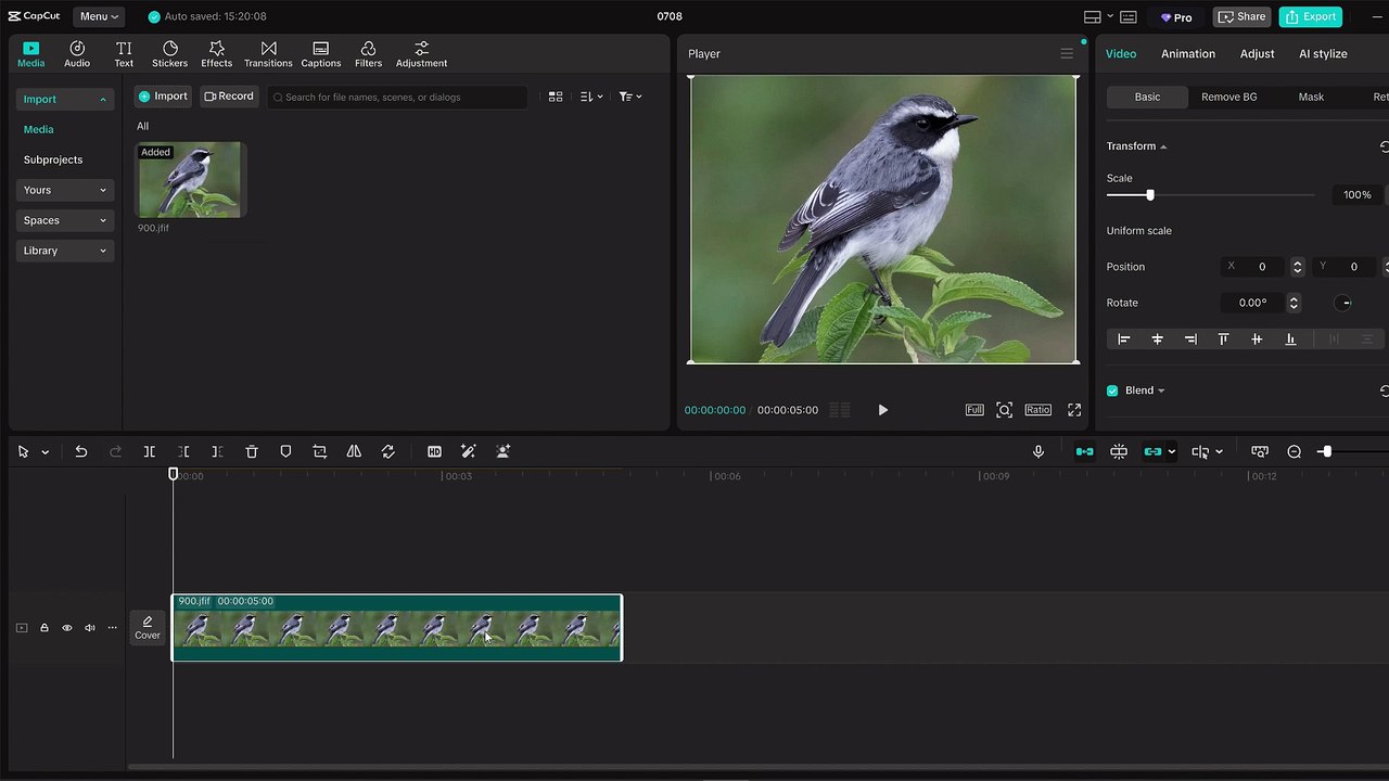 How to Flip an Image in CapCut