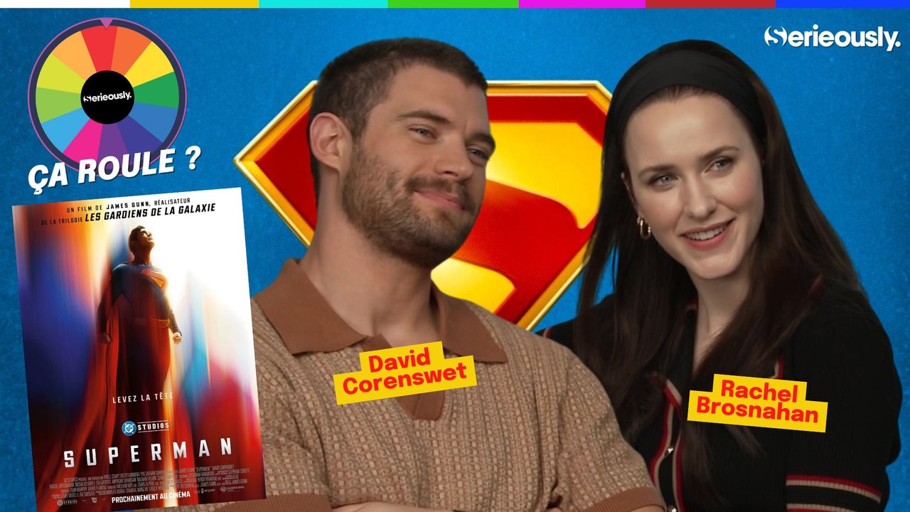 SUPERMAN : on a rencontré Clark Kent et Lois Lane !