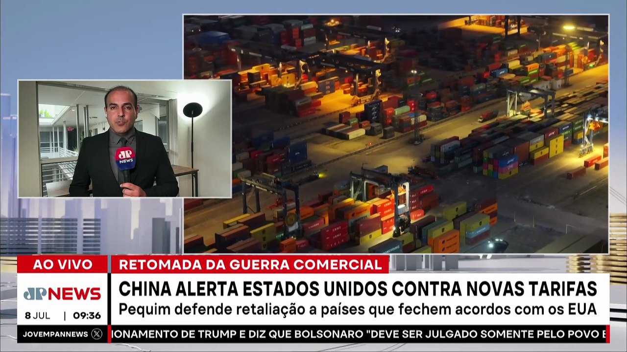 China alerta Trump contra novas tarifas comerciais; Ghani e Trindade analisam