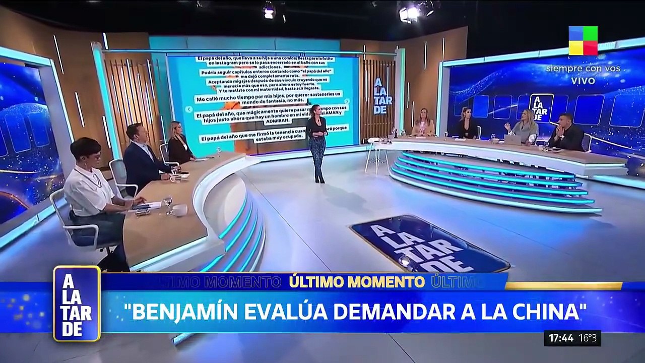 BENJAMÍN VICUÑA EVALÚA DEMANDAR A LA CHINA SUÁREZ