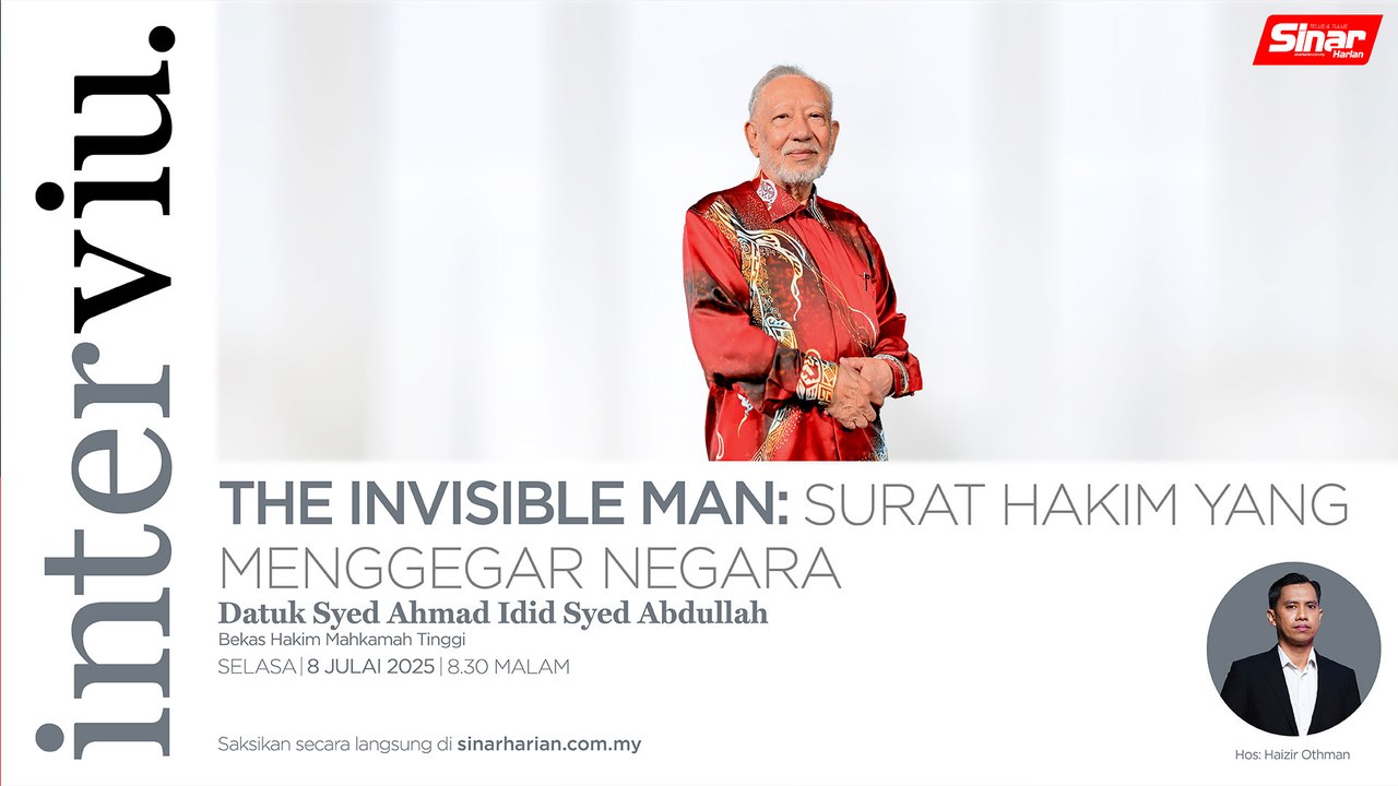 #ICYMI [INTERVIU] The Invisible Man: Surat hakim yang menggegar negara