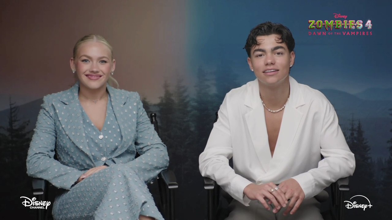 Malachi Barton and Freya Skye star in ZOMBIES 4: Dawn of the Vampires