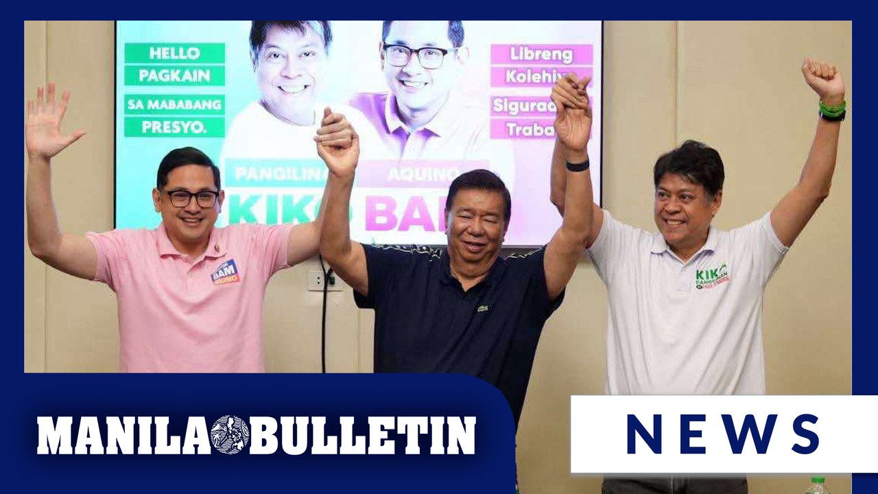 Kiko, Bam joining Senate majority? Drilon says the 2 senators still pursuing same advocacies