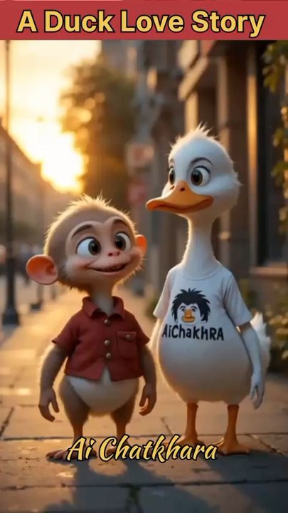 Heartbreaking Story of a Duck and Monkey | Love, Loss & Regret