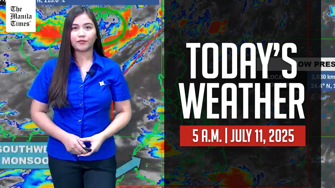 Today's Weather, 5 A.M. | July 11, 2025