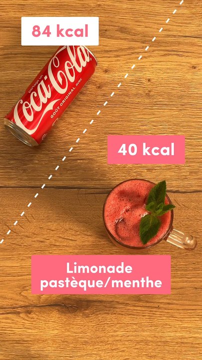 kcal soda & limonade pasteque menthe