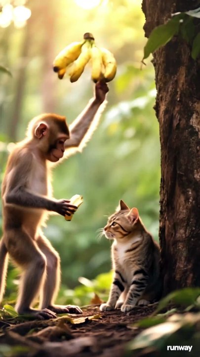 monkey emotional story