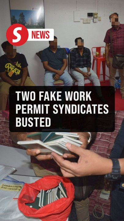 Two syndicates selling fake work permits busted by Immigration Dept