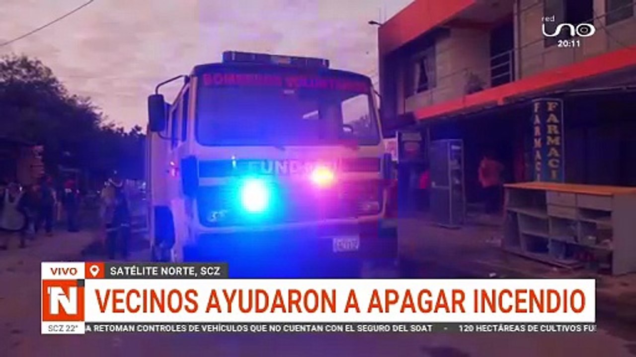 INCENDIO SATÉLITE NORTE