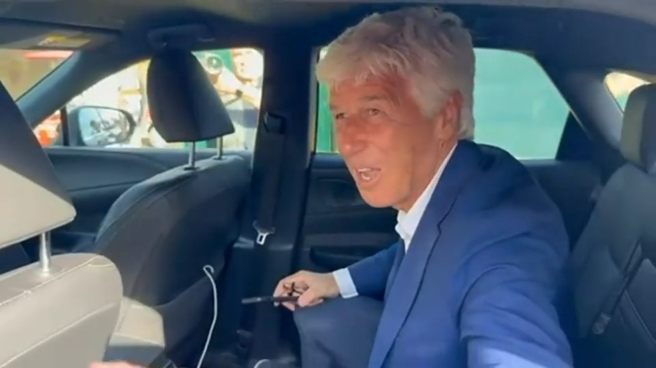 Roma, che accoglienza per Gasperini! L'affetto dei tifosi a Trigoria