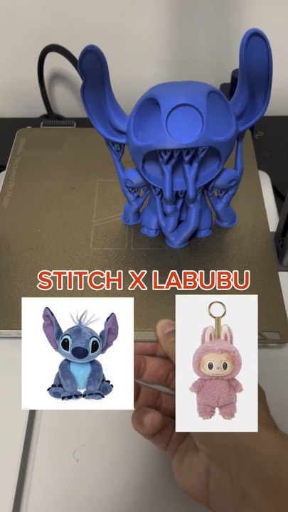 LABUBU X STITCH 🥰