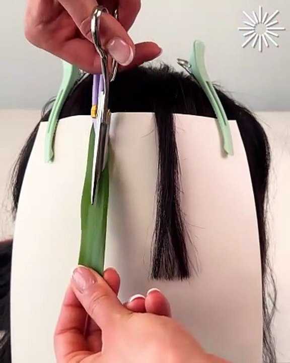 Technique on how to learn to cut hair