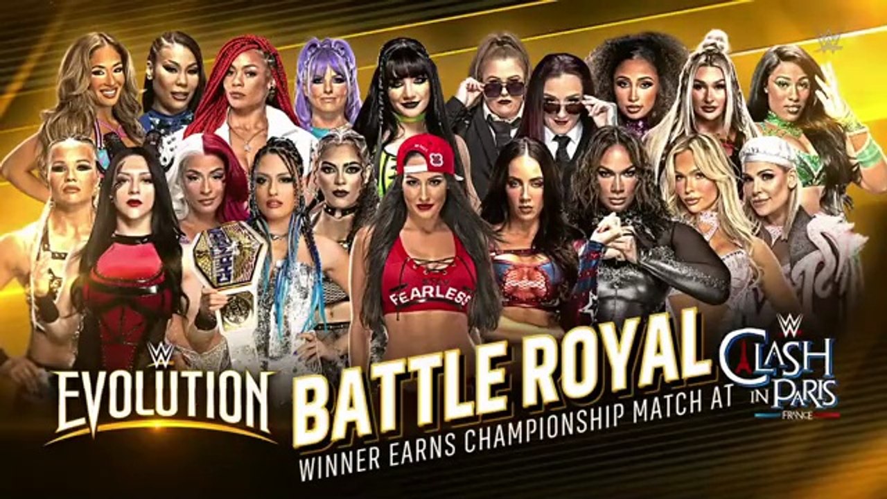 WWE July 13,2025 Evolution Full Show (pack 2)|| 7/13/2025 WWE evolution