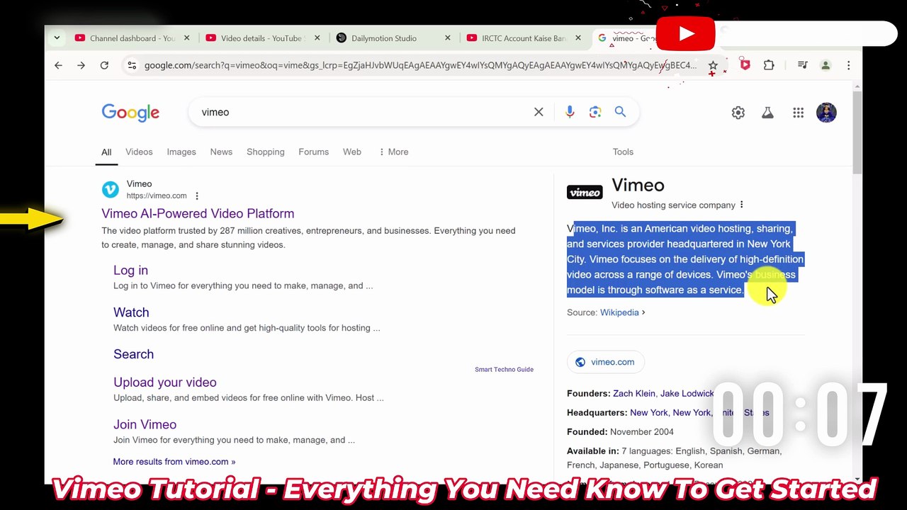 Vimeo Video Tutorial 2025: How to Use Vimeo for Beginners (Step-by-Step Guide)