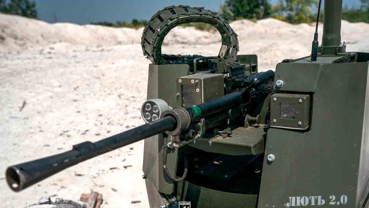 Video: Attackroboten ”Lyut” sätts in vid frontlinjen i Ukraina