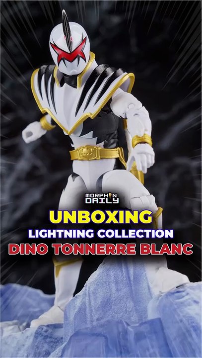 Unboxing : Dino Tonnerre Blanc - Lightning Collection