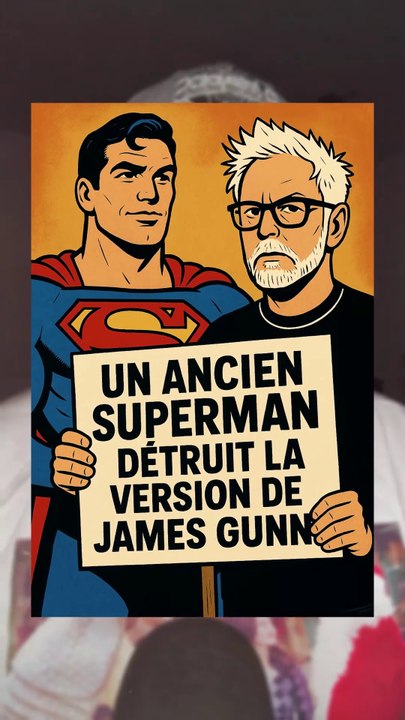 Un ancien Superman détruit la version de James Gunn #superman #jamesgunn