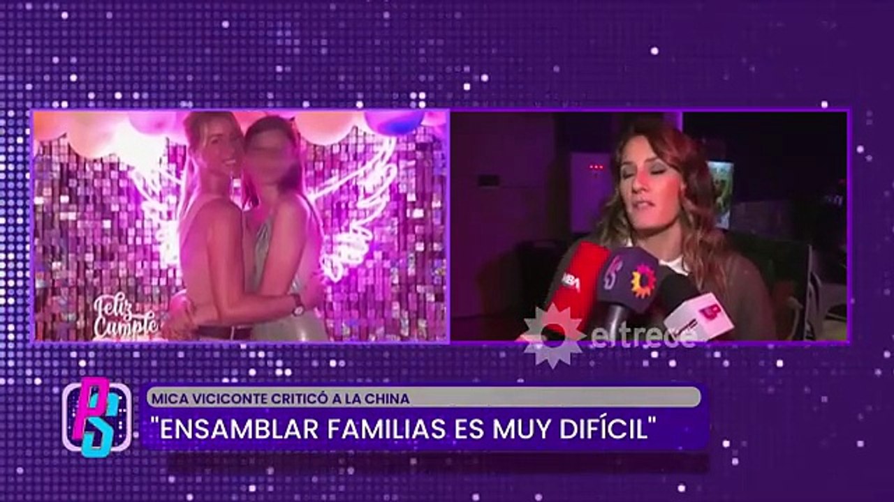 Mica Viciconte fue letal con La China Suárez
