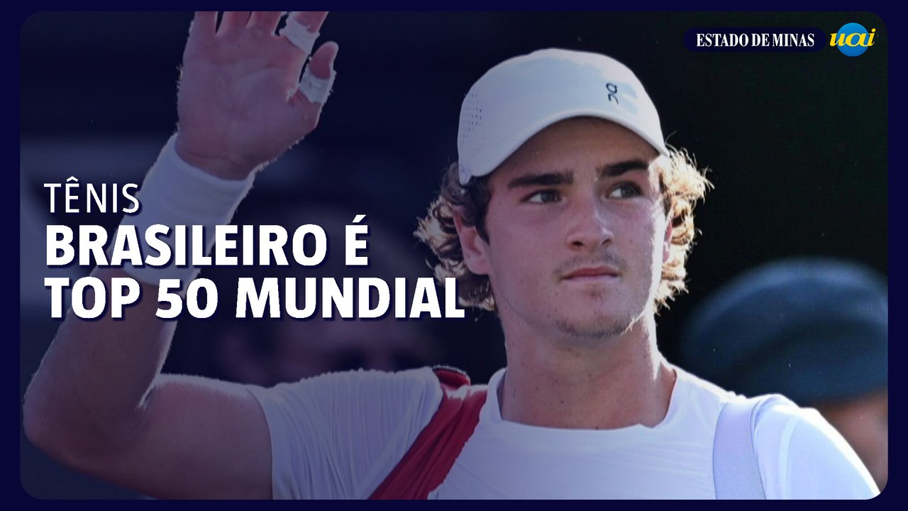 Tenista João Fonseca alcança Top 50 da ATP após Wimbledon