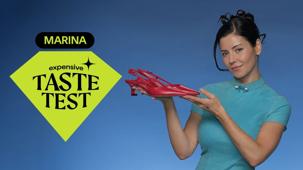 Can MARINA Tell Real Diamonds From Fakes? | Expensive Taste Test | Cosmopolitan