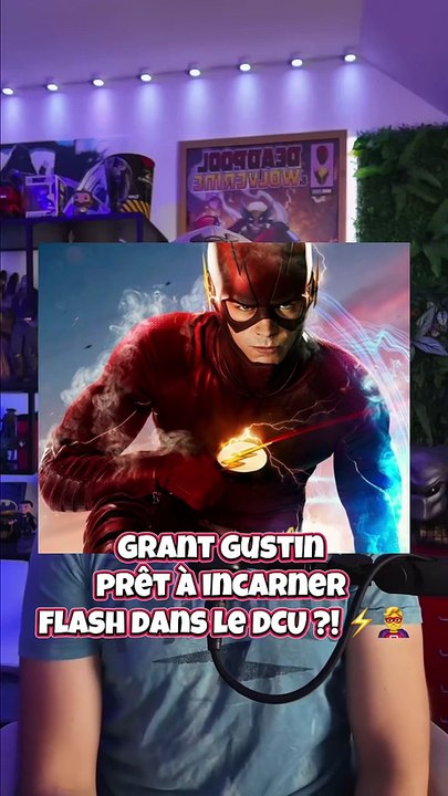 Grant Gustin veut devenir Flash ⚡ dans l’univers DC de James Gunn ! 🦸‍♂️