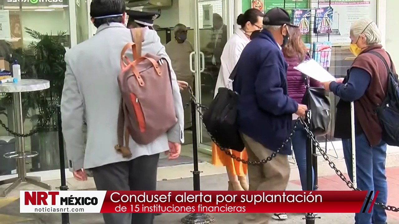 Condusef alerta por suplantación de 15 instituciones financieras