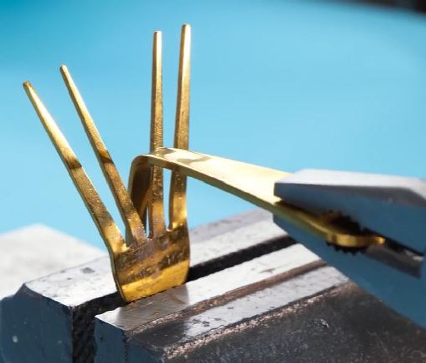 Recycling Cutlery Into Eye-Catching Art Pieces!