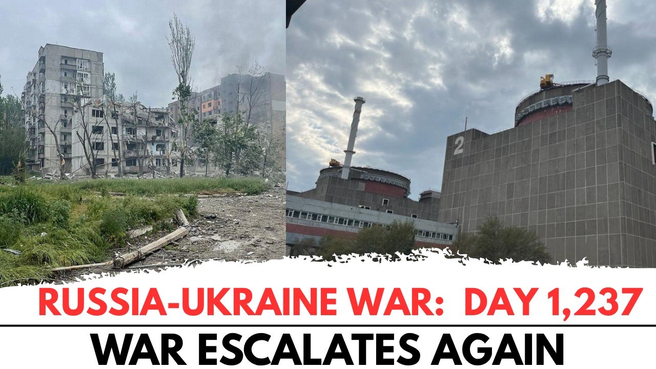 Russia-Ukraine war: List of key events, day 1,237