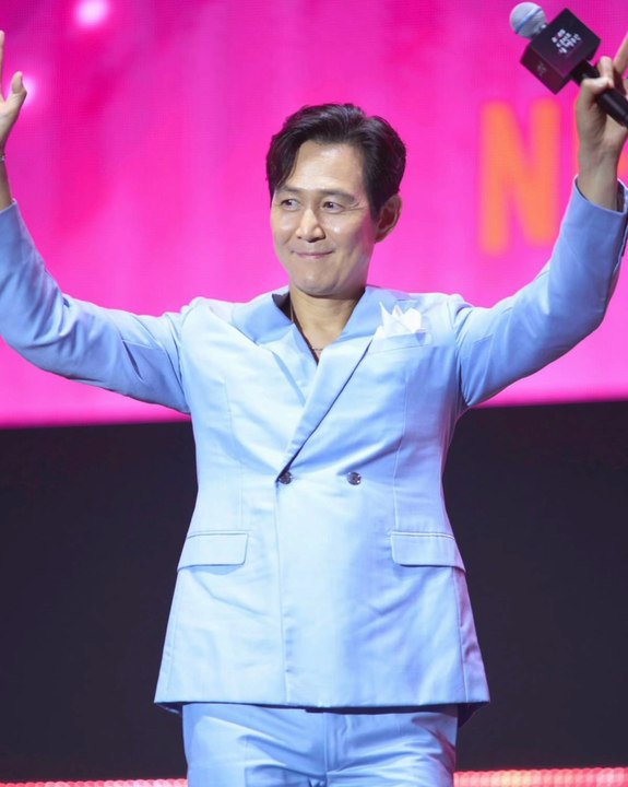 it was a very Squid Game weekend at the parade & fan event