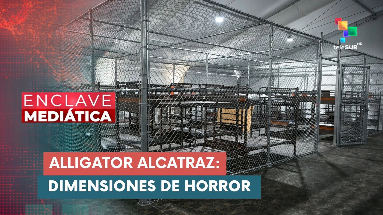 Congresistas visitaron "Alligator Alcatraz" ENCLAVE MEDIÁTICA 15-07-2025