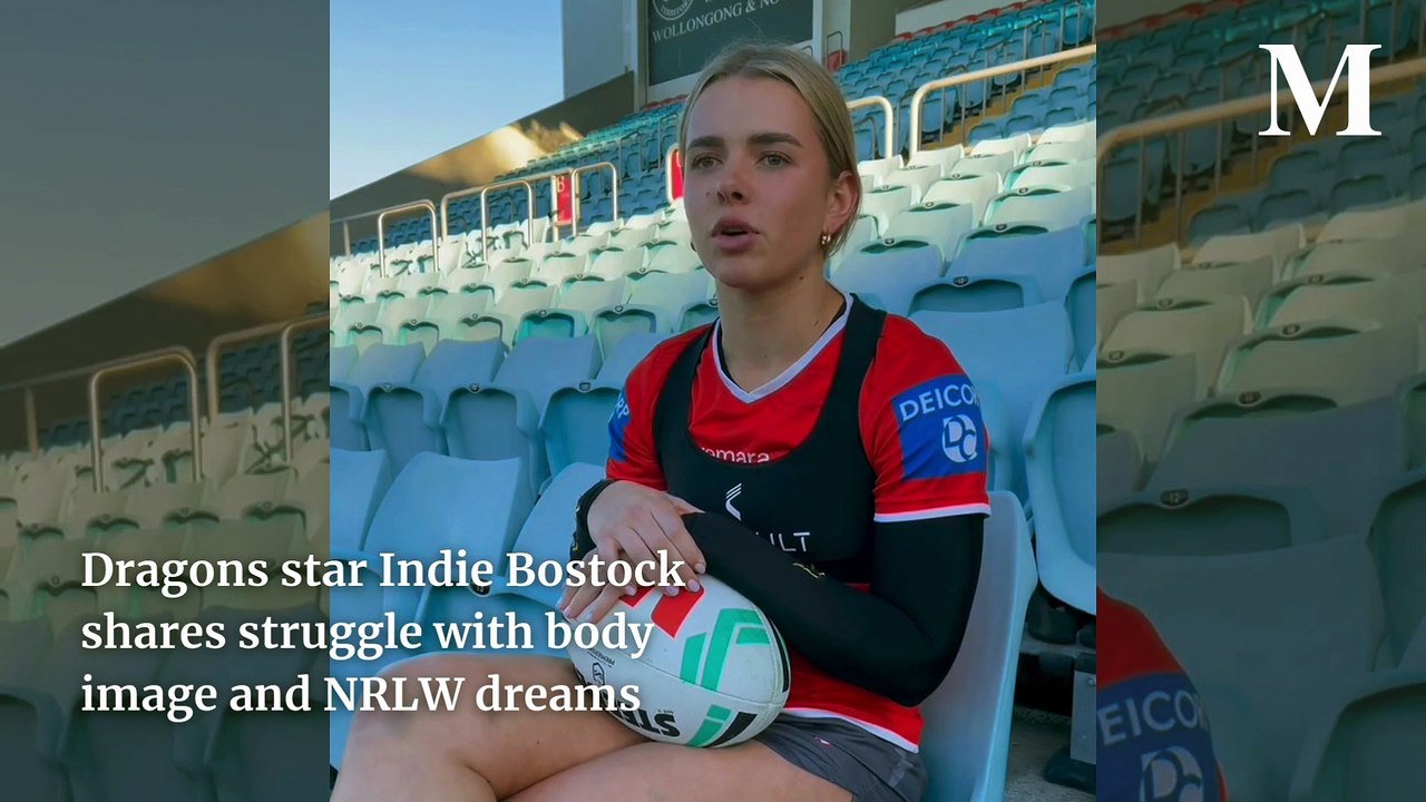 Dragons star Indie Bostock shares body image, NRLW dream battle