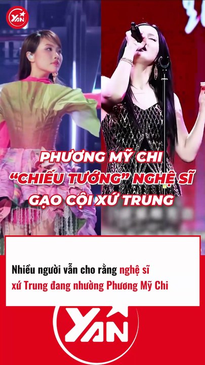 Nhiều người vẫn cho rằng nghệ sĩ xứ Trung đang nhường Phương Mỹ Chi