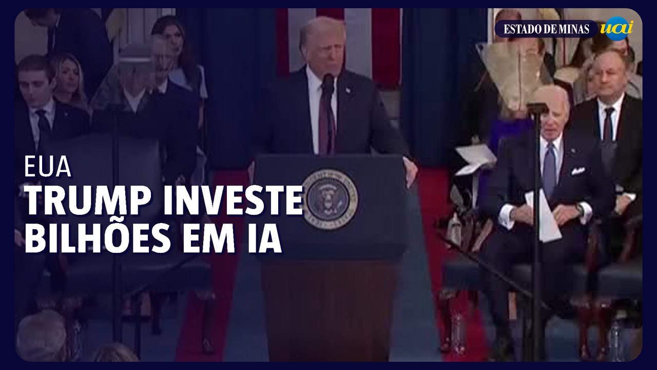 Trump anuncia investimento bilionário em Inteligência Artificial