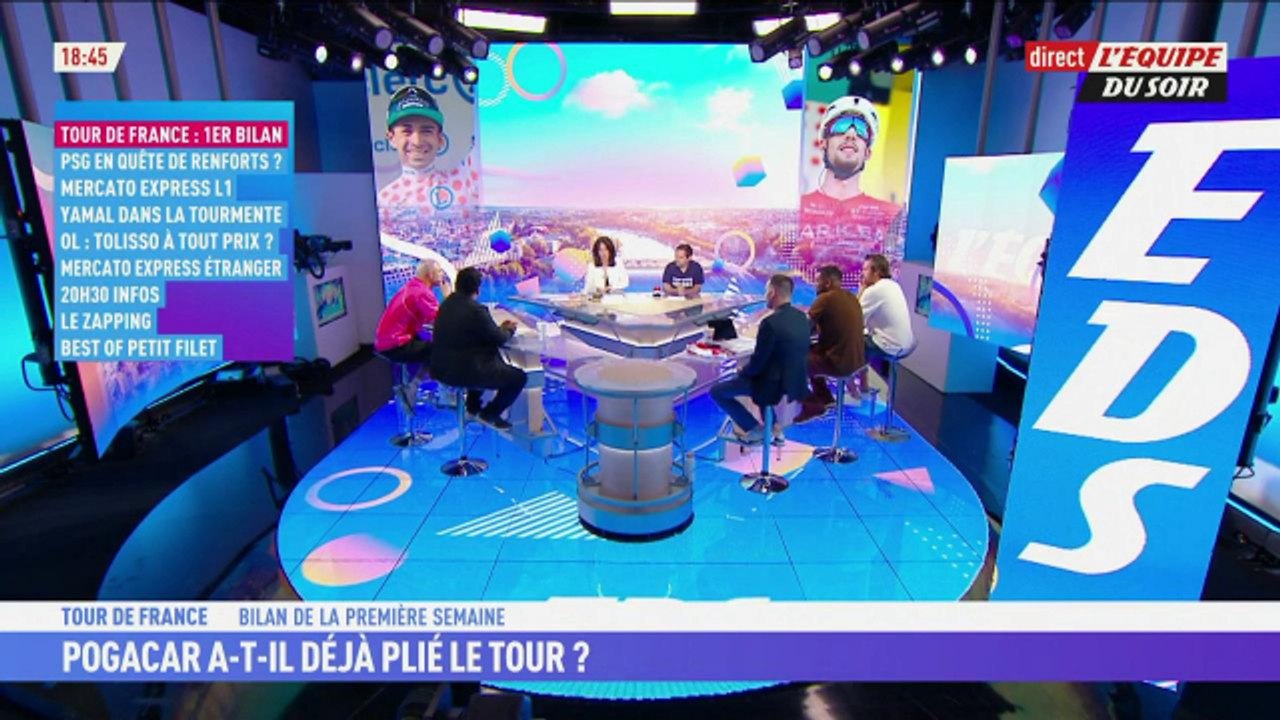 L'Équipe du Soir du 15 juillet - L'Équipe du Soir - replay
