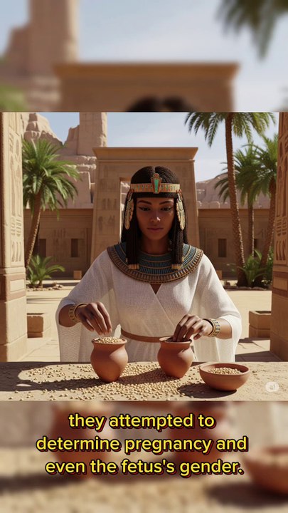 How ancient Egyptians detect fetal gender, and unimaginable games Egyptian women played thousands of years ago.