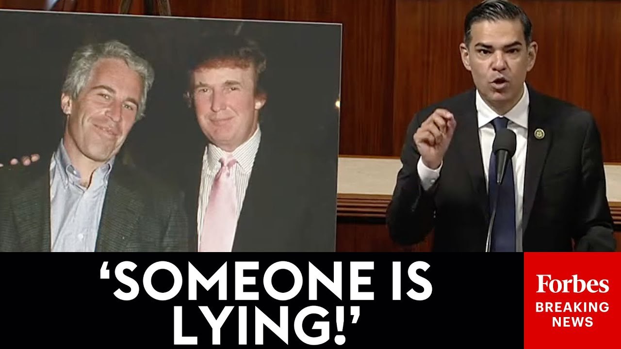 Robert Garcia Brings The Facts To Call Out Bondi, Trump, And Patel For Not Releasing Epstein Files