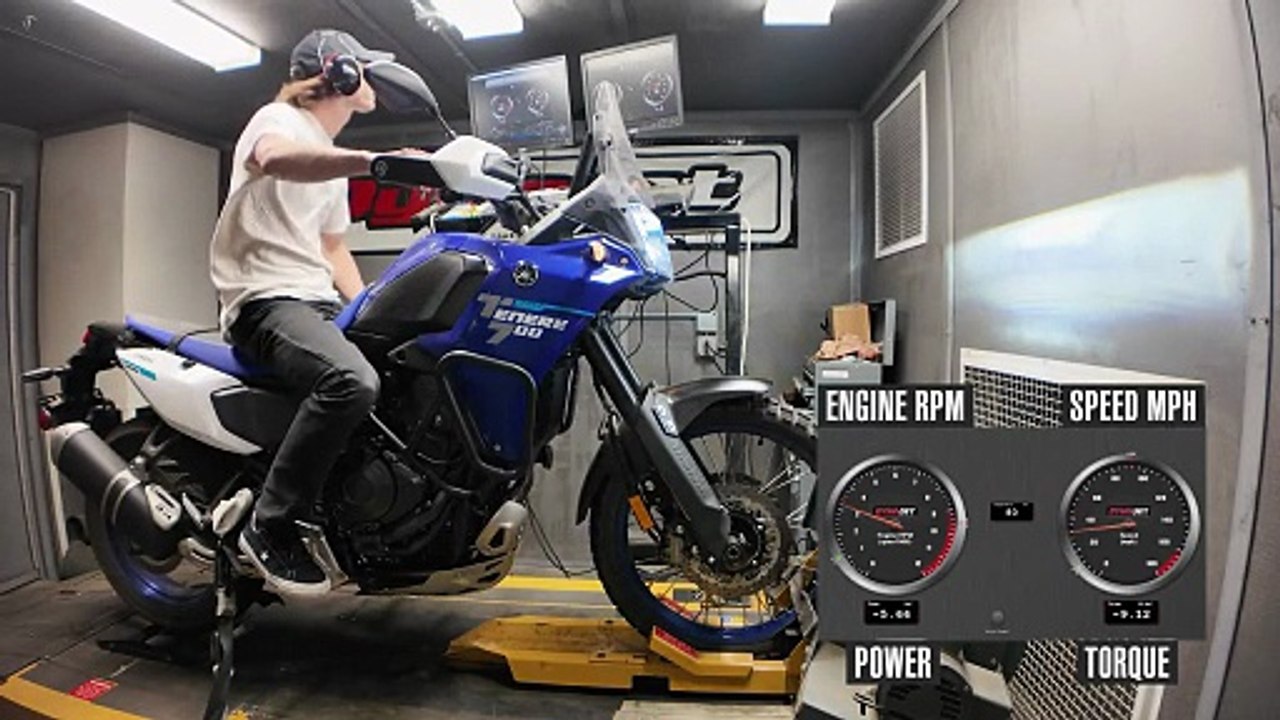 2025 Yamaha Tenere 700 Dyno Test