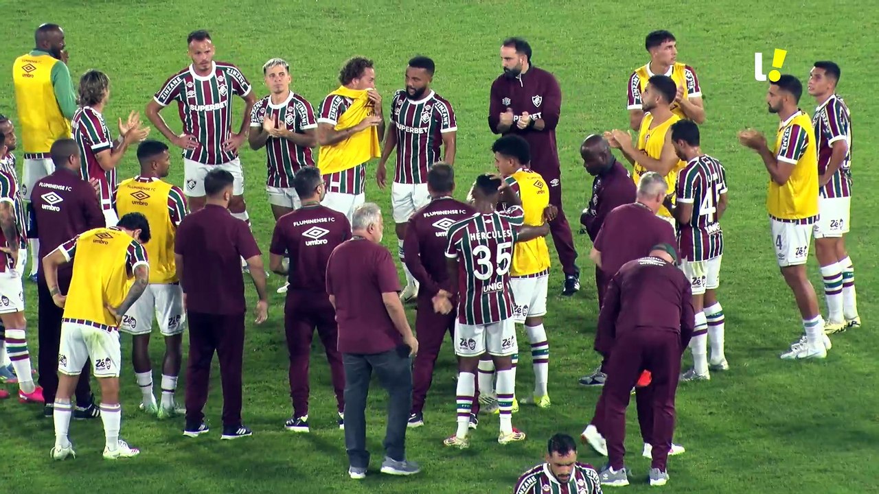 Arias se despede do Fluminense com reconhecimento da torcida tricolor