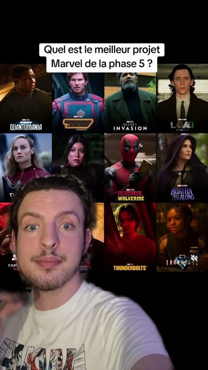Quel est le meilleur projet Marvel de cette phase 5 ?