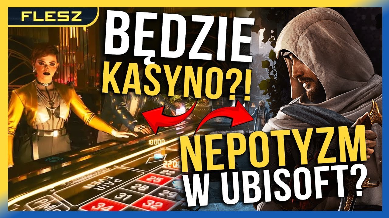 Kasyno w Cyberpunku? Pracownicy Ubisoftu wkurzeni na zarząd! - FLESZ