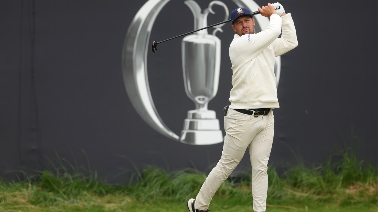 Bryson DeChambeau Tests Non-Conforming Golf Ball at The Open