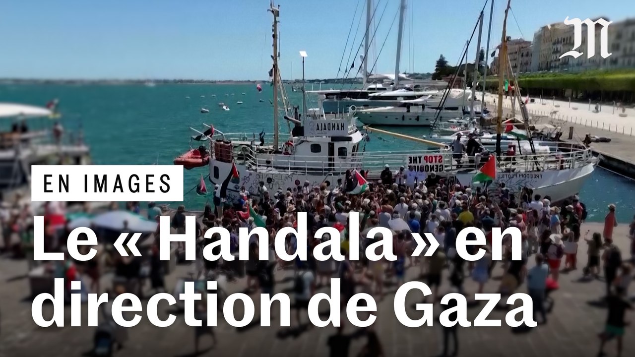 Le bateau humanitaire « Handala » vogue vers Gaza