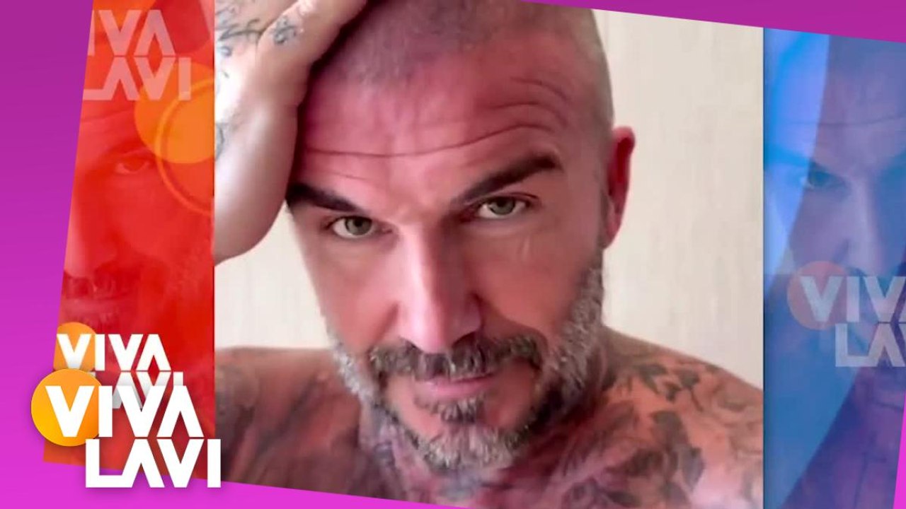 David Beckham se rapa de más y así luce ahora