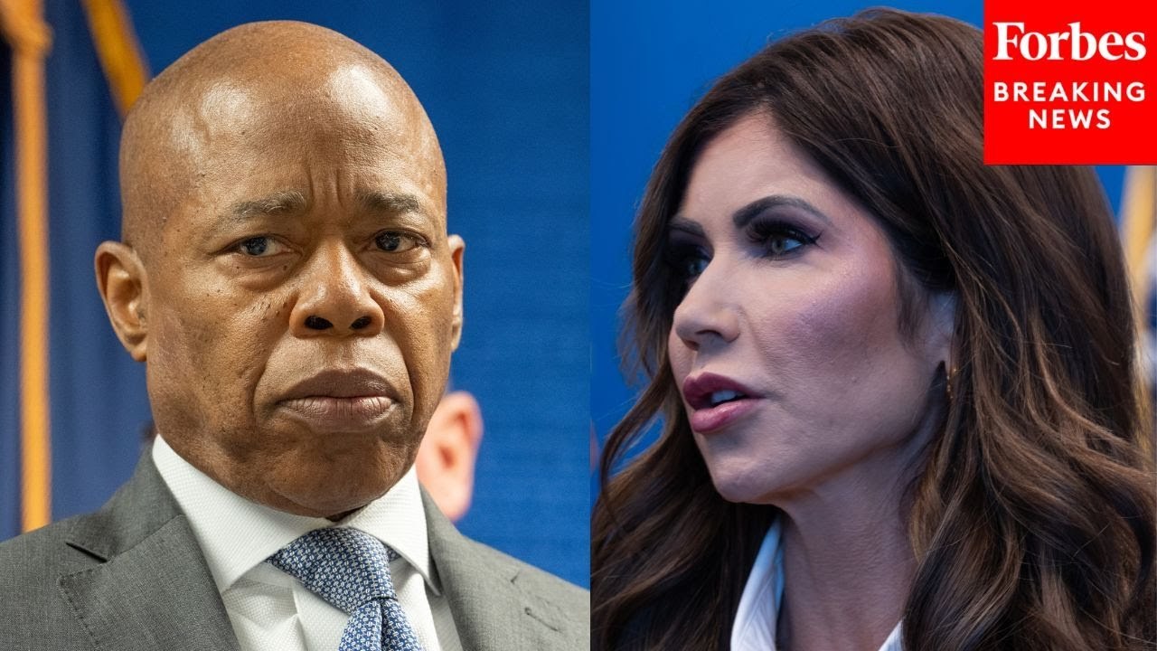 Eric Adams Responds To Kristi Noem's Attacks