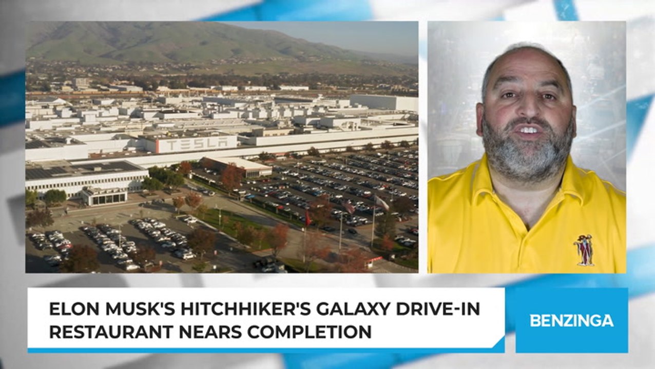 Elon Musk's Hitchhiker's Galaxy Drive-In Restaurant Nears Completion