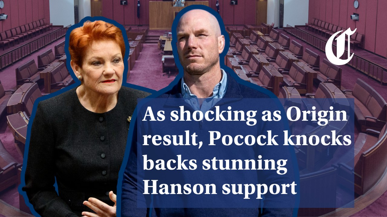 Pauline Hanson puts David Pocock on the spot on day one in new Parliament